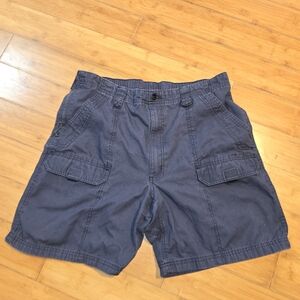 Men's Cargo Shorts in Navy Blue